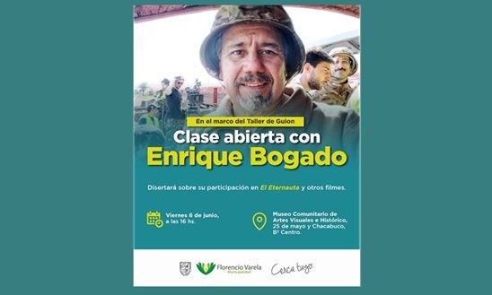 F. Varela - Enrique Bogado, de su formación en la Casa de la Cultura a “El Eternauta”